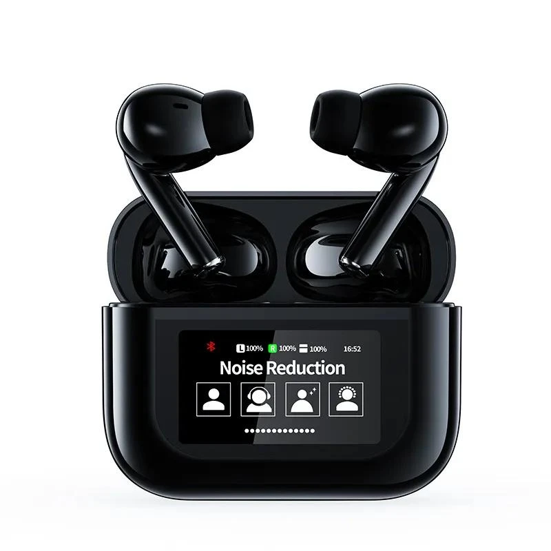 patent private model YW07 Bluetooth headset display touch screen AN