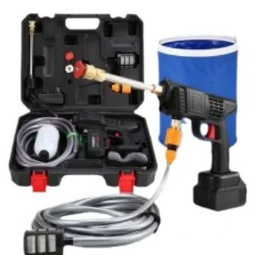 High Pressure Car Washing Water Gun Household Wireless Portable Electric Car Was
