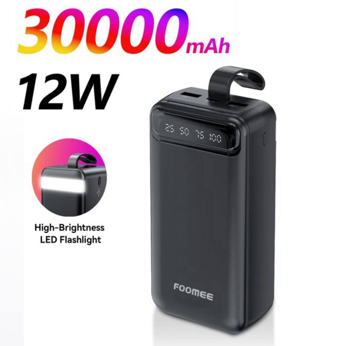 FOOMEE POWER BANK 30000MAH
