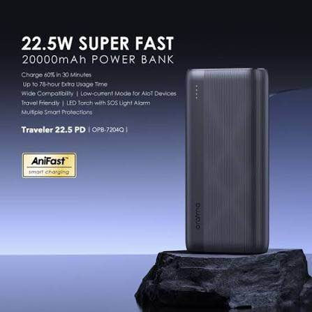 ORAIMO POWER BANK 20000MAH